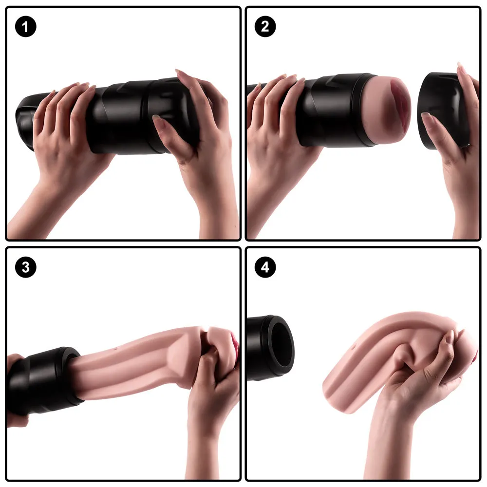 Ace Cup Squeezable Realistic Vaginal Masturbator