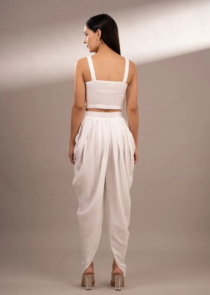 Alba Bralette & Nova Dhoti Pants Co-Ord Set
