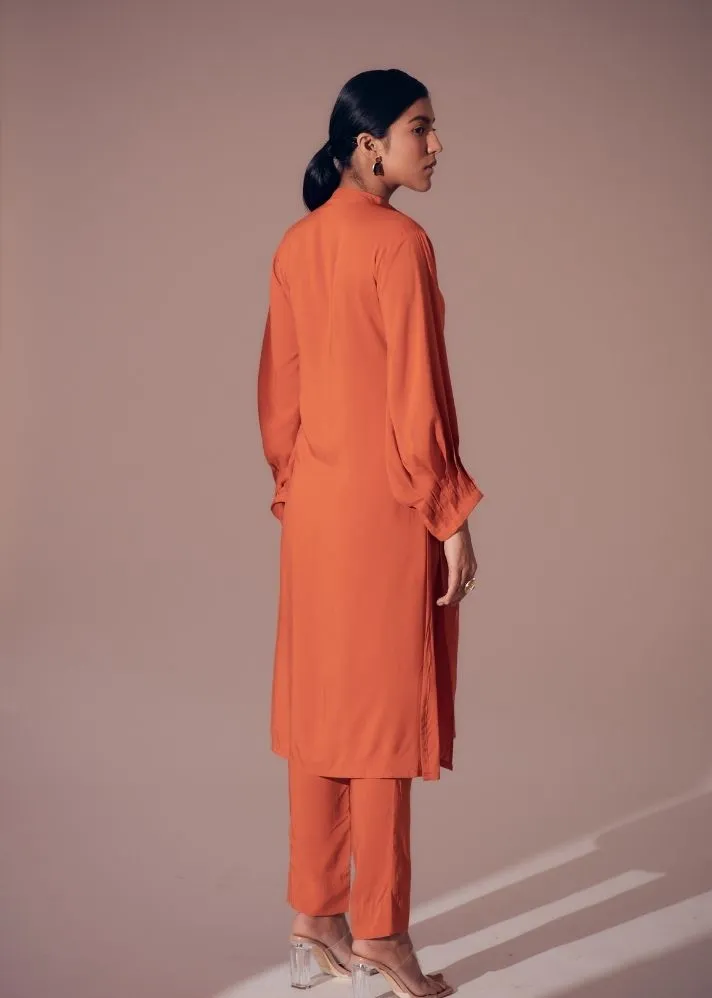 Anywhere Co-Ord Set Sunset Orange