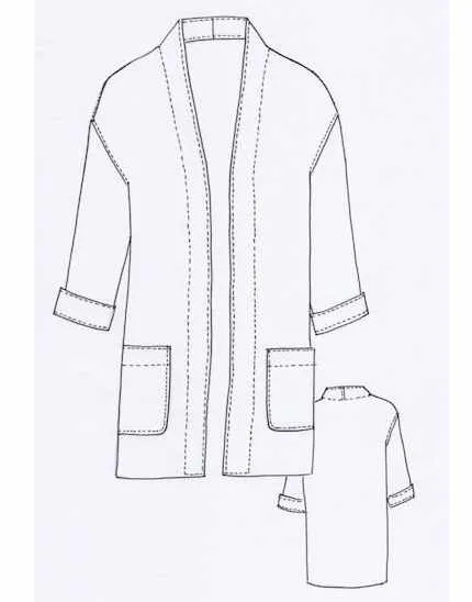 Berlin Jacket Sewing Pattern, Tessuti