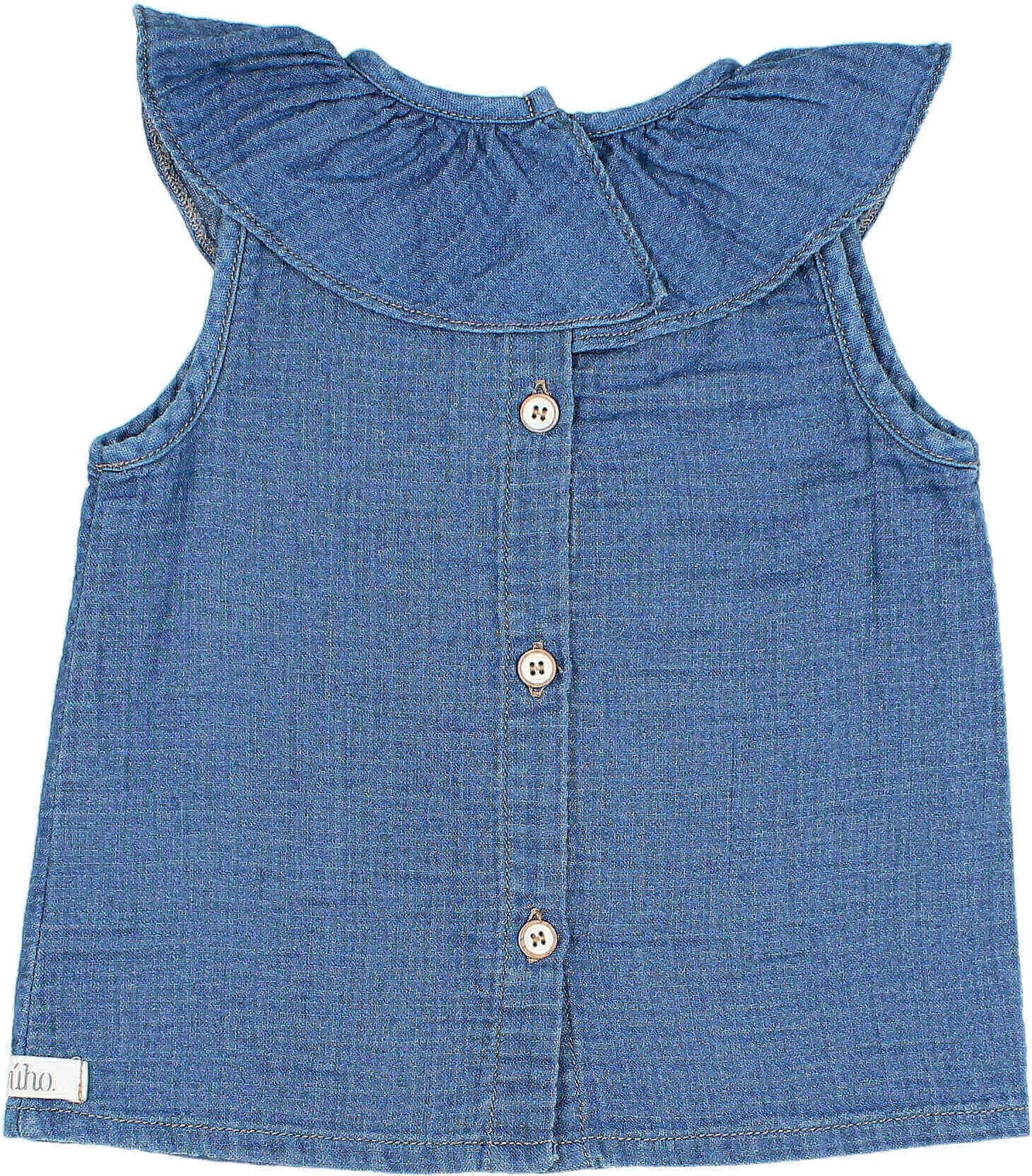 Búho Baby Denim Blouse