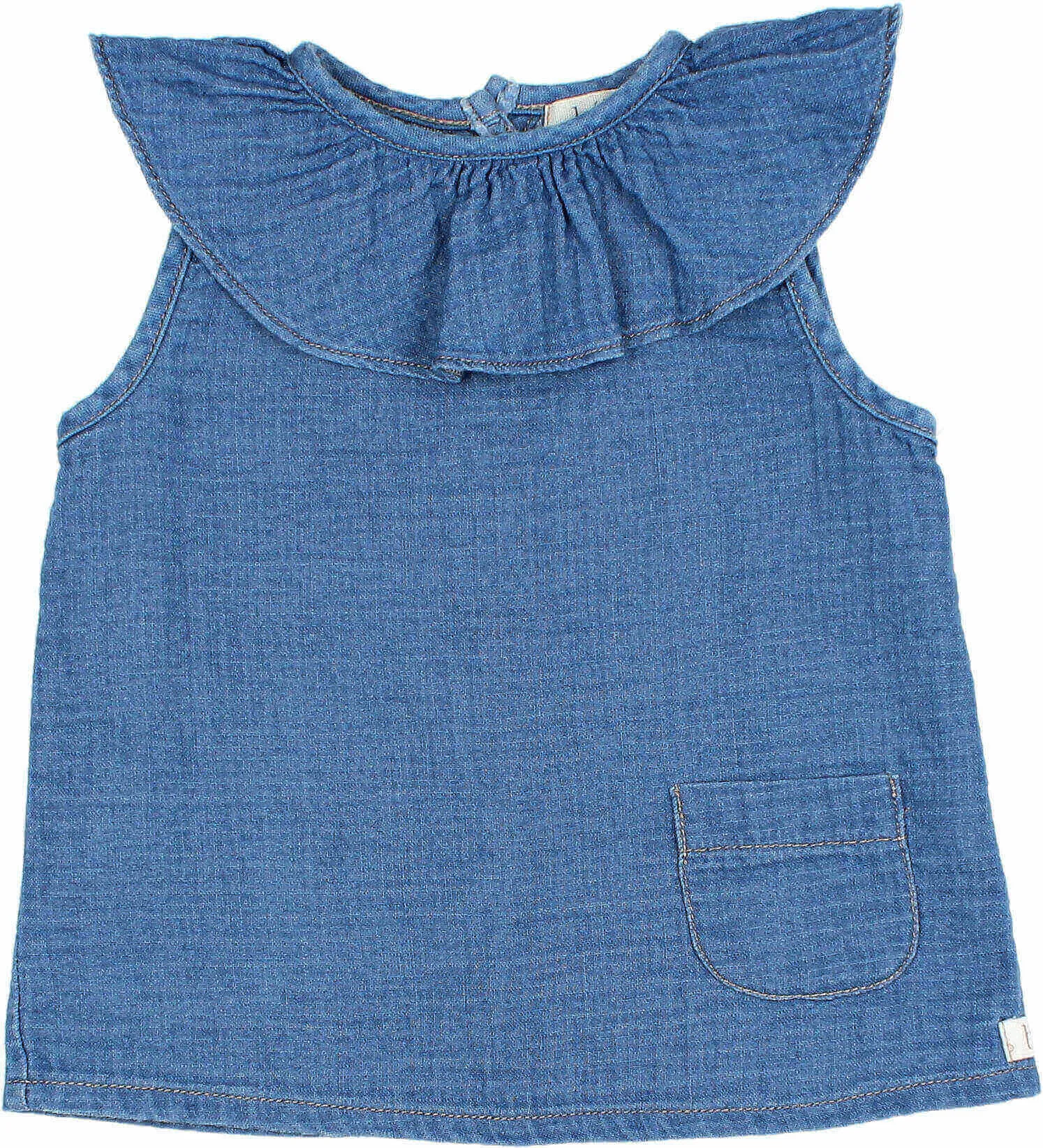 Búho Baby Denim Blouse