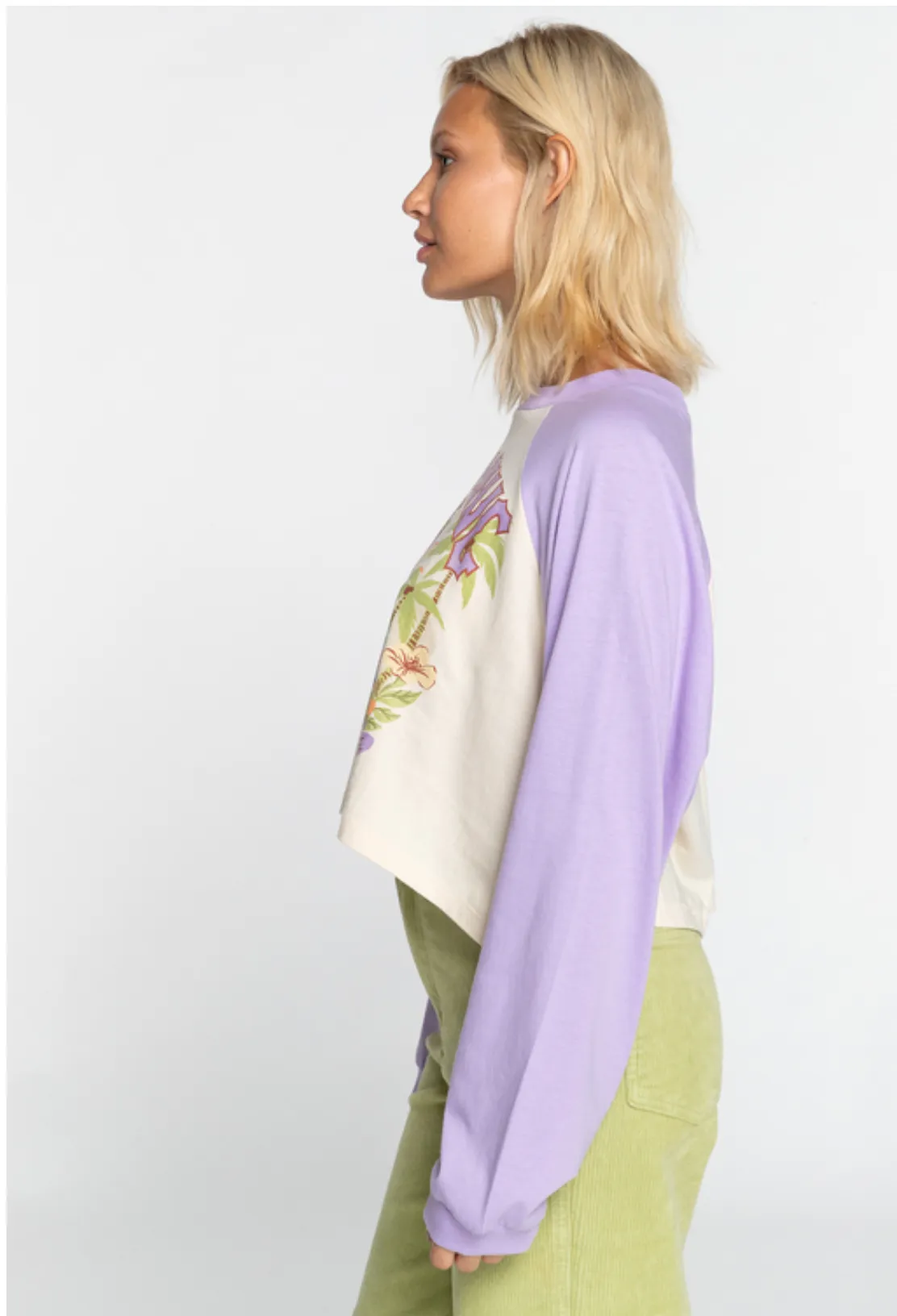 BILLABONG Beach Boyfriend Baseball - T-Shirt for Women