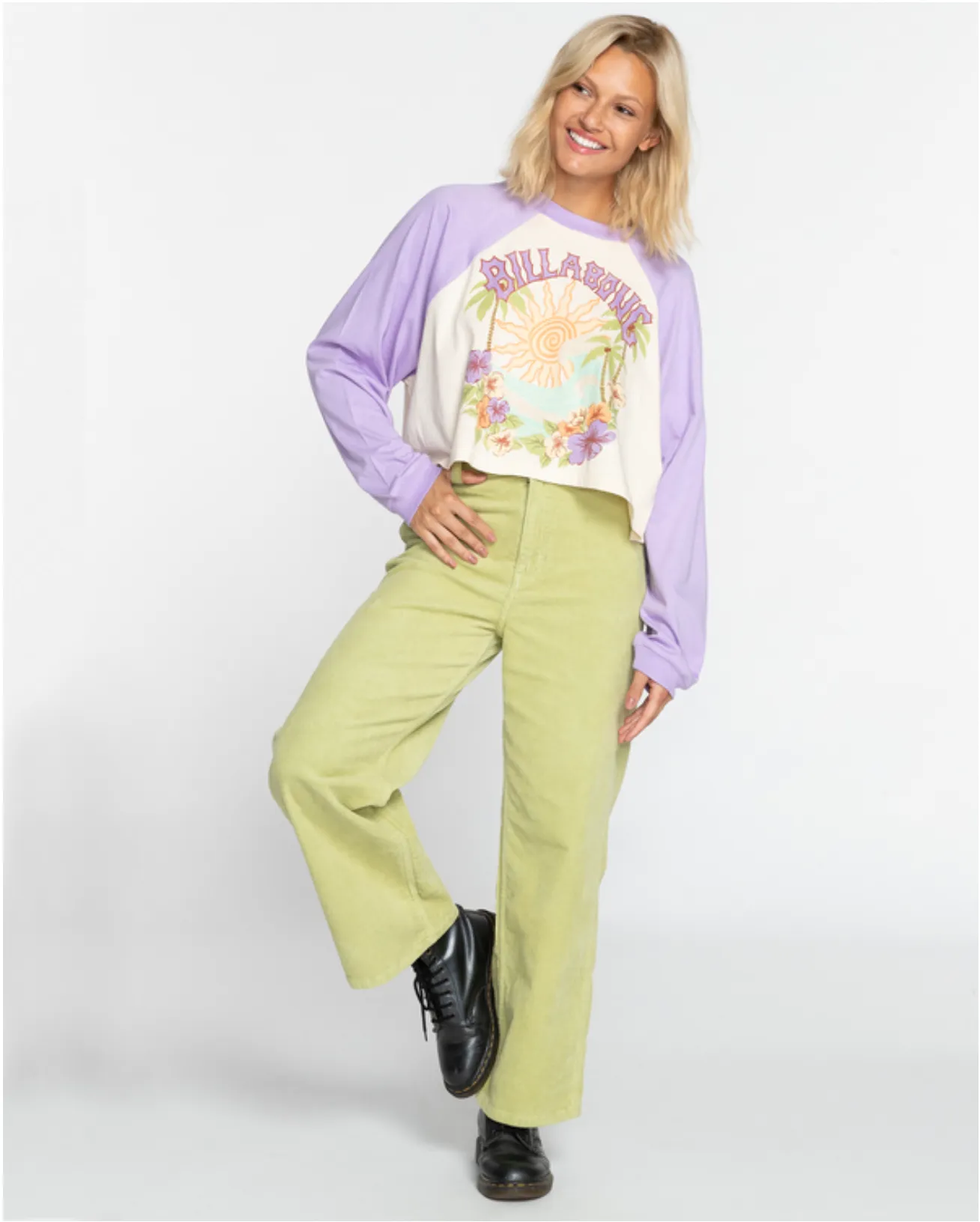 BILLABONG Beach Boyfriend Baseball - T-Shirt for Women