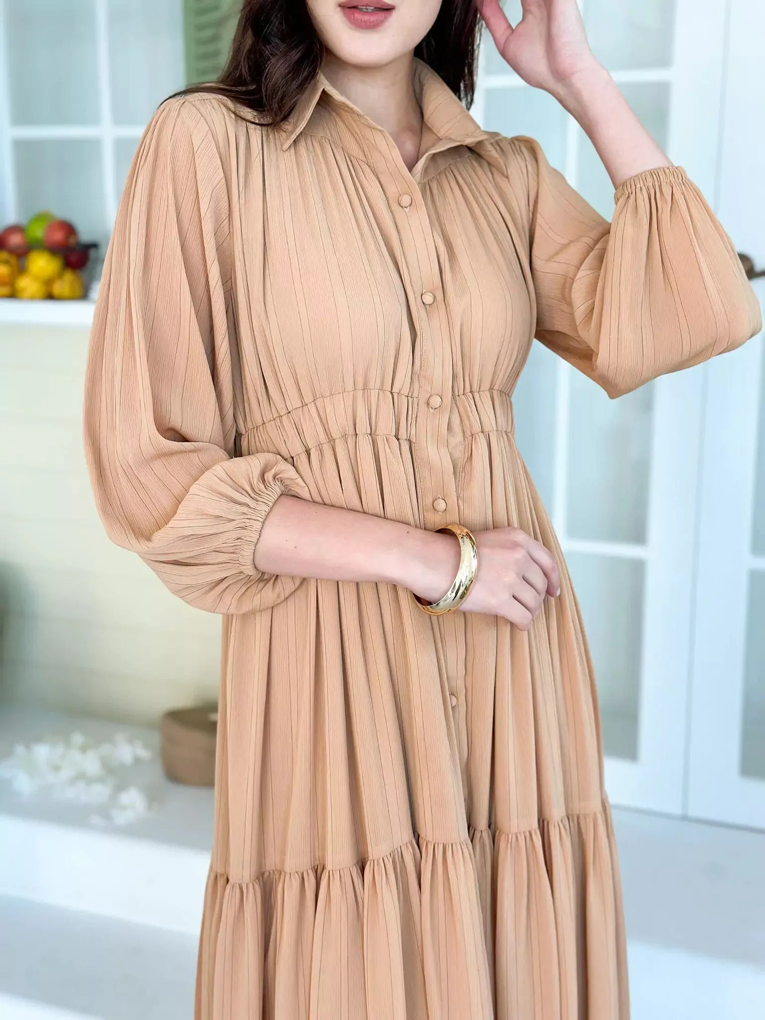 Biscotti Long Dress