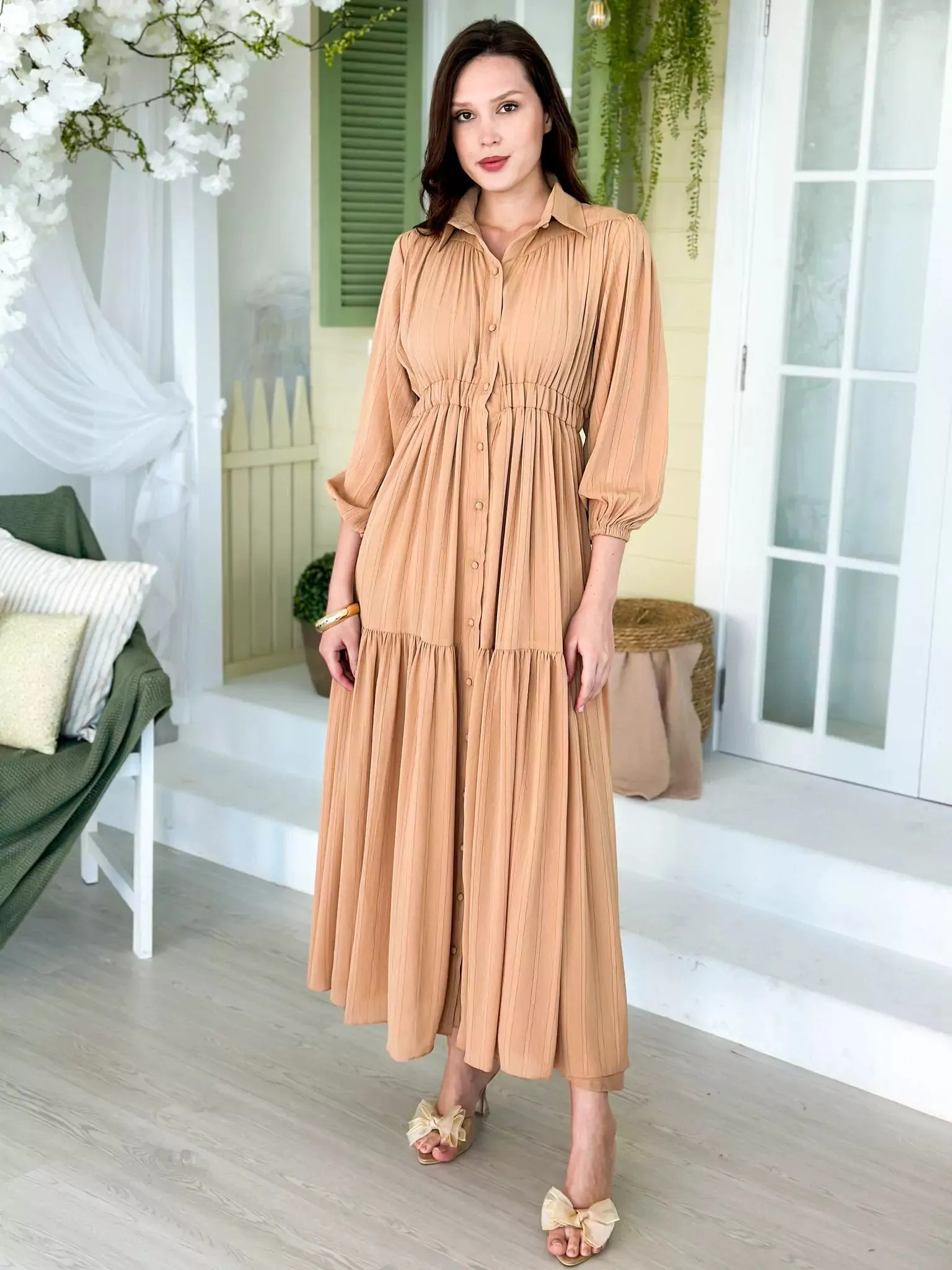 Biscotti Long Dress