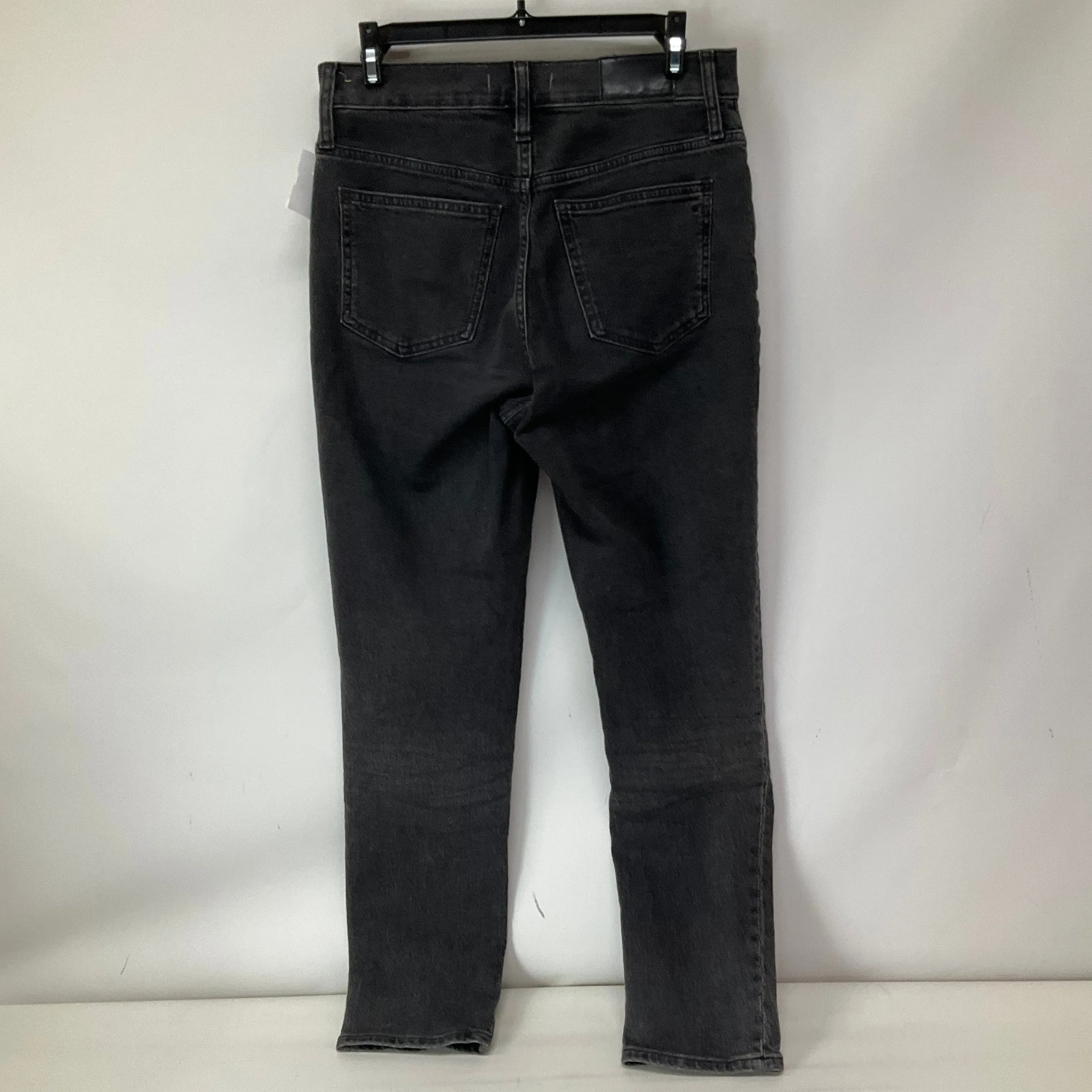 Black Denim Jeans Skinny Madewell, Size 0