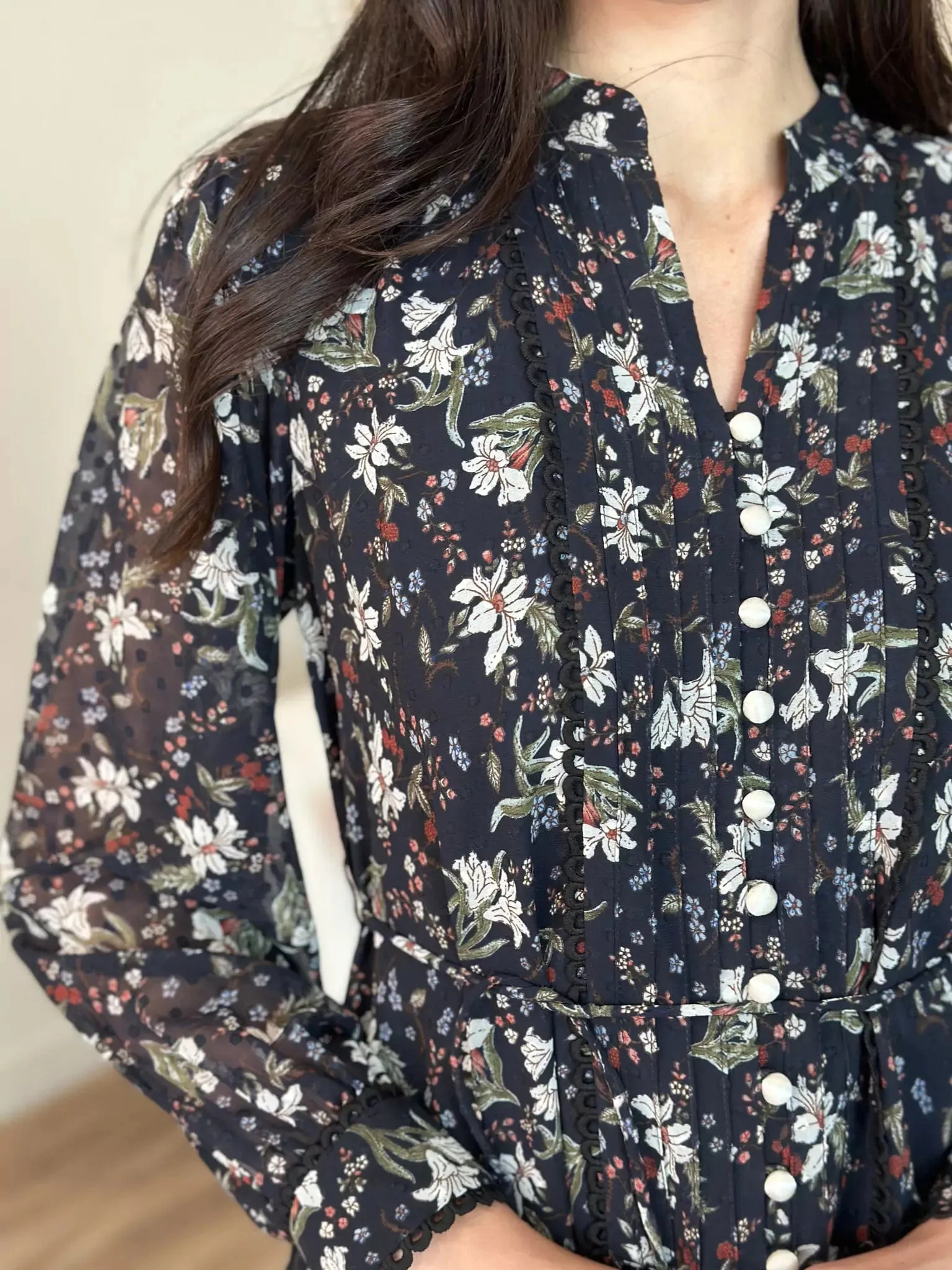 Carlin Floral Lace Dress