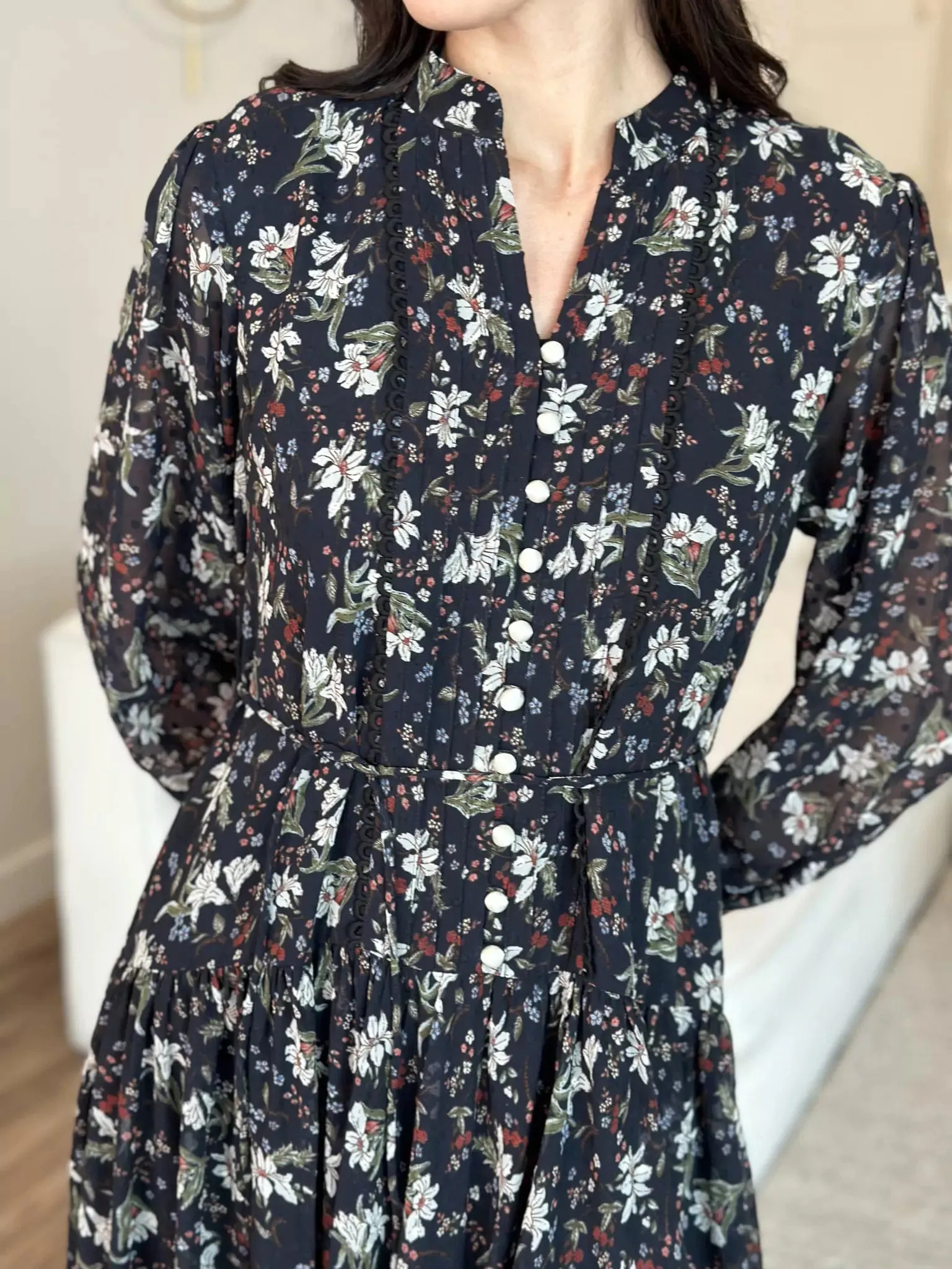 Carlin Floral Lace Dress