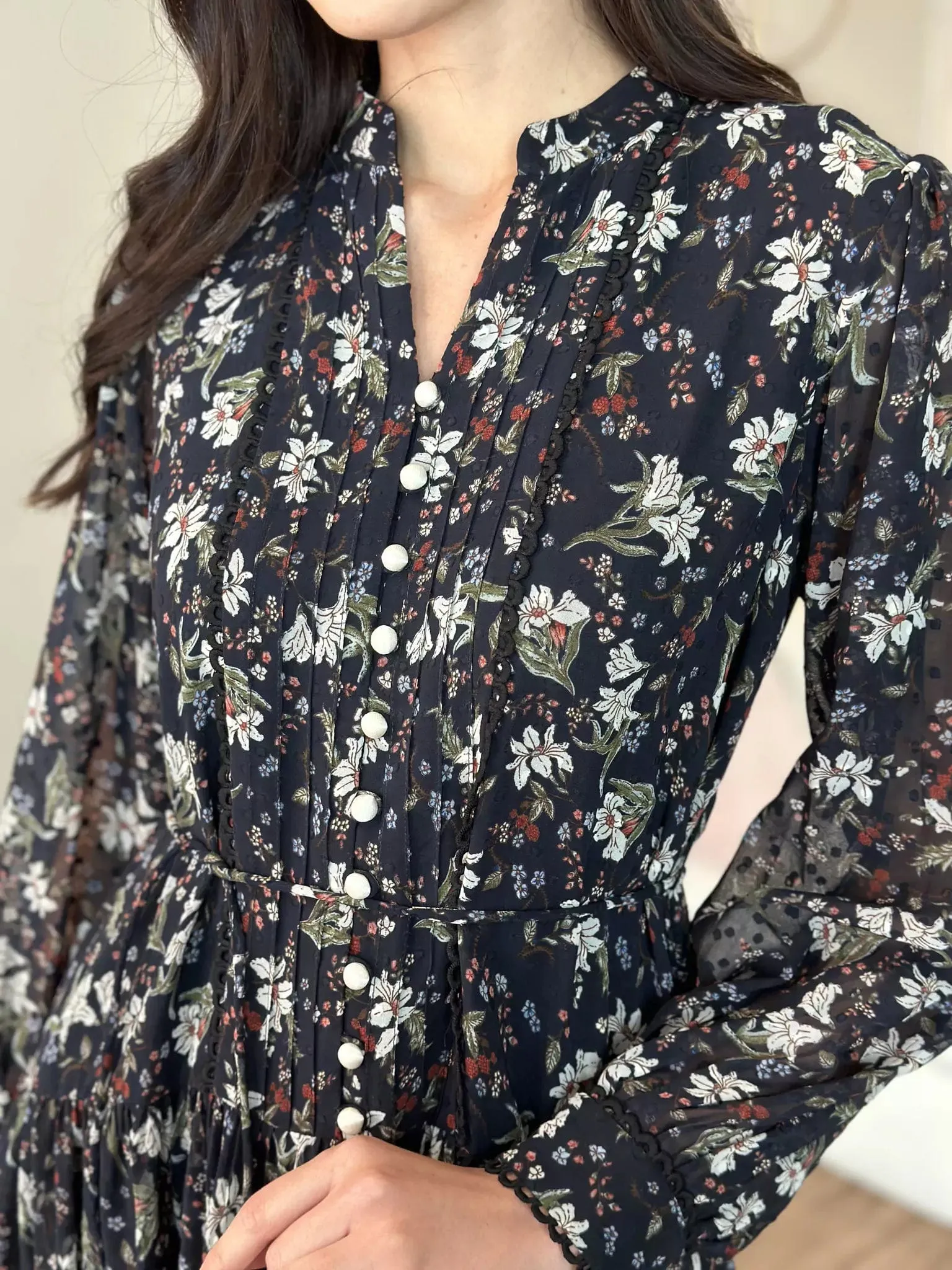 Carlin Floral Lace Dress