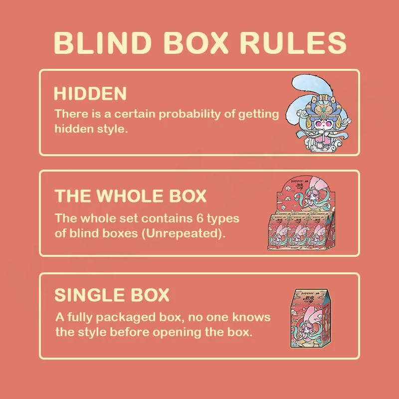 Cup Rabbits A Dream of Dun Huang Series Plush Blind Box