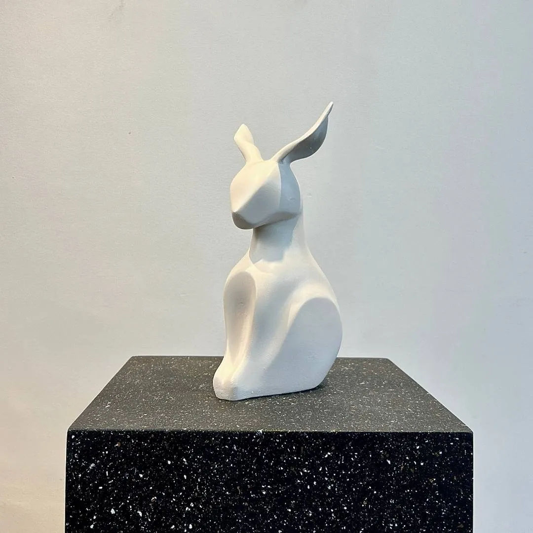 Elegant White Rabbit