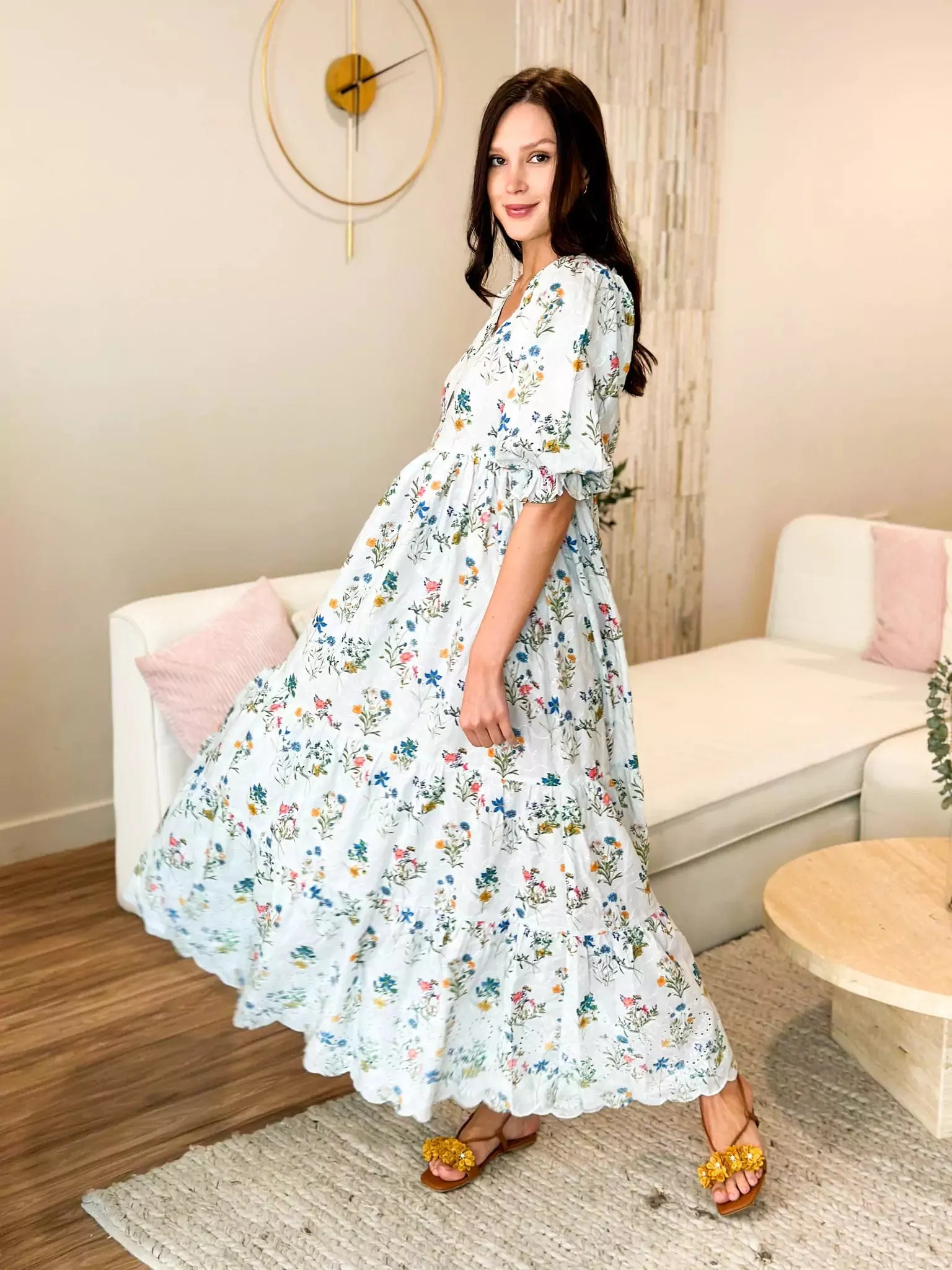 Florian Cutwork Dress
