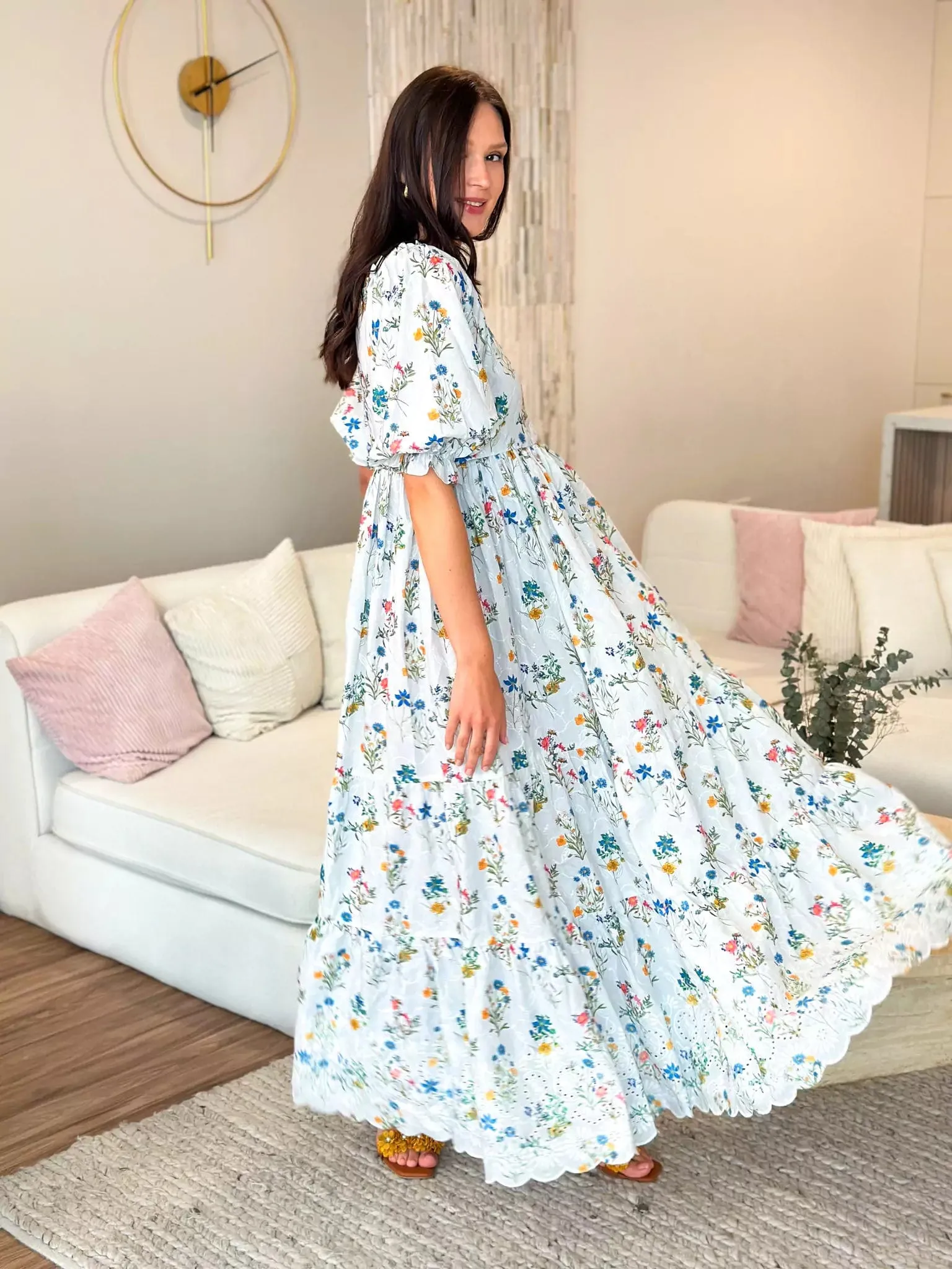 Florian Cutwork Dress