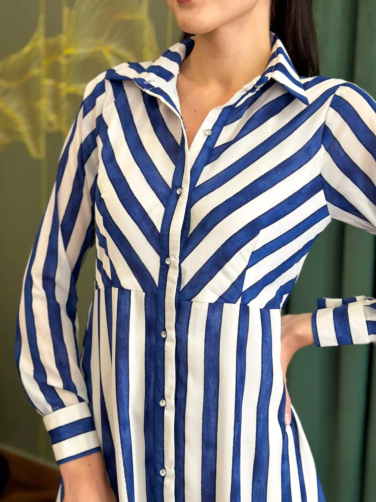 Hailey Stripes Dress
