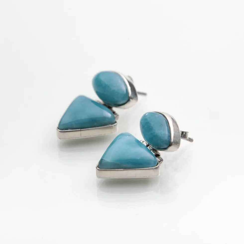 Larimar Earrings Penblue
