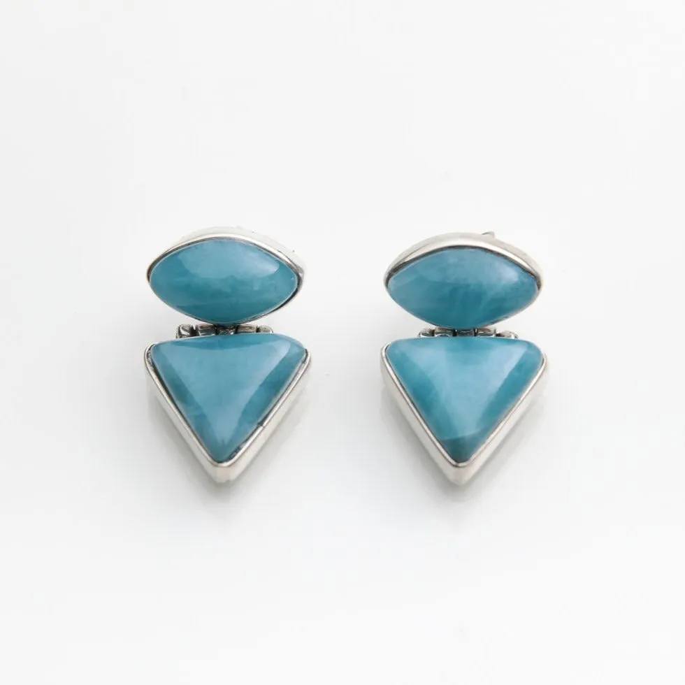 Larimar Earrings Penblue