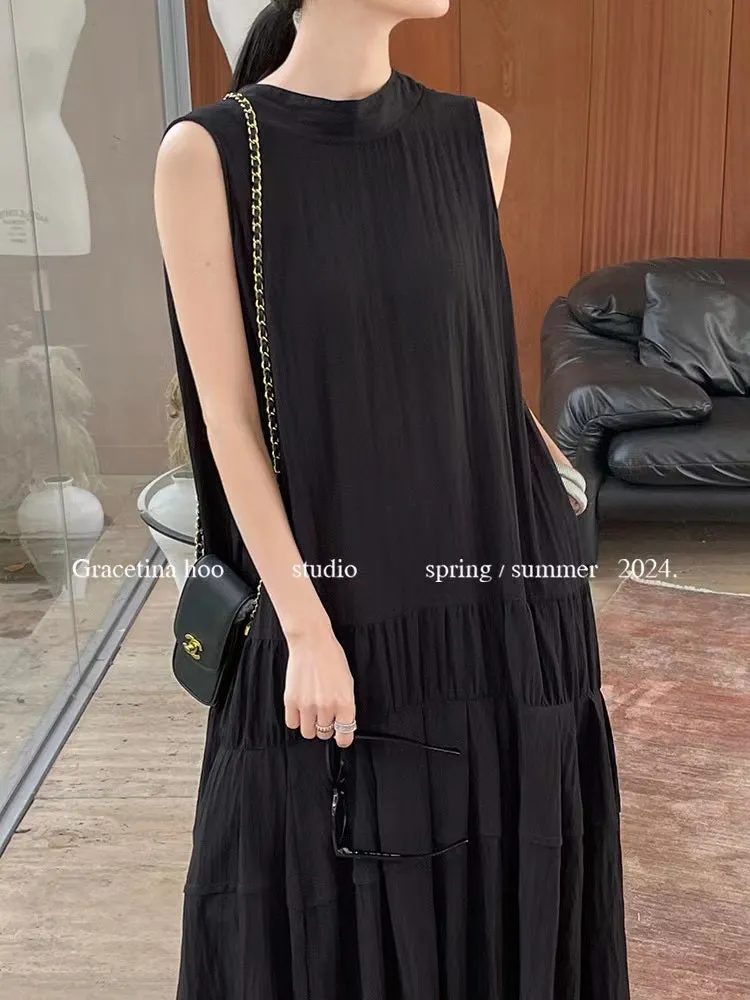 Layla Open Back Tie Maxi Dress