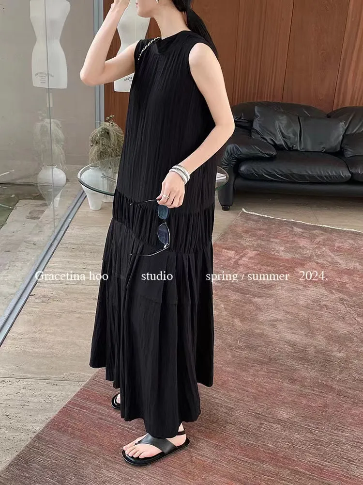 Layla Open Back Tie Maxi Dress