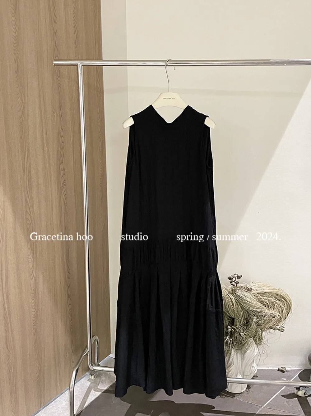 Layla Open Back Tie Maxi Dress