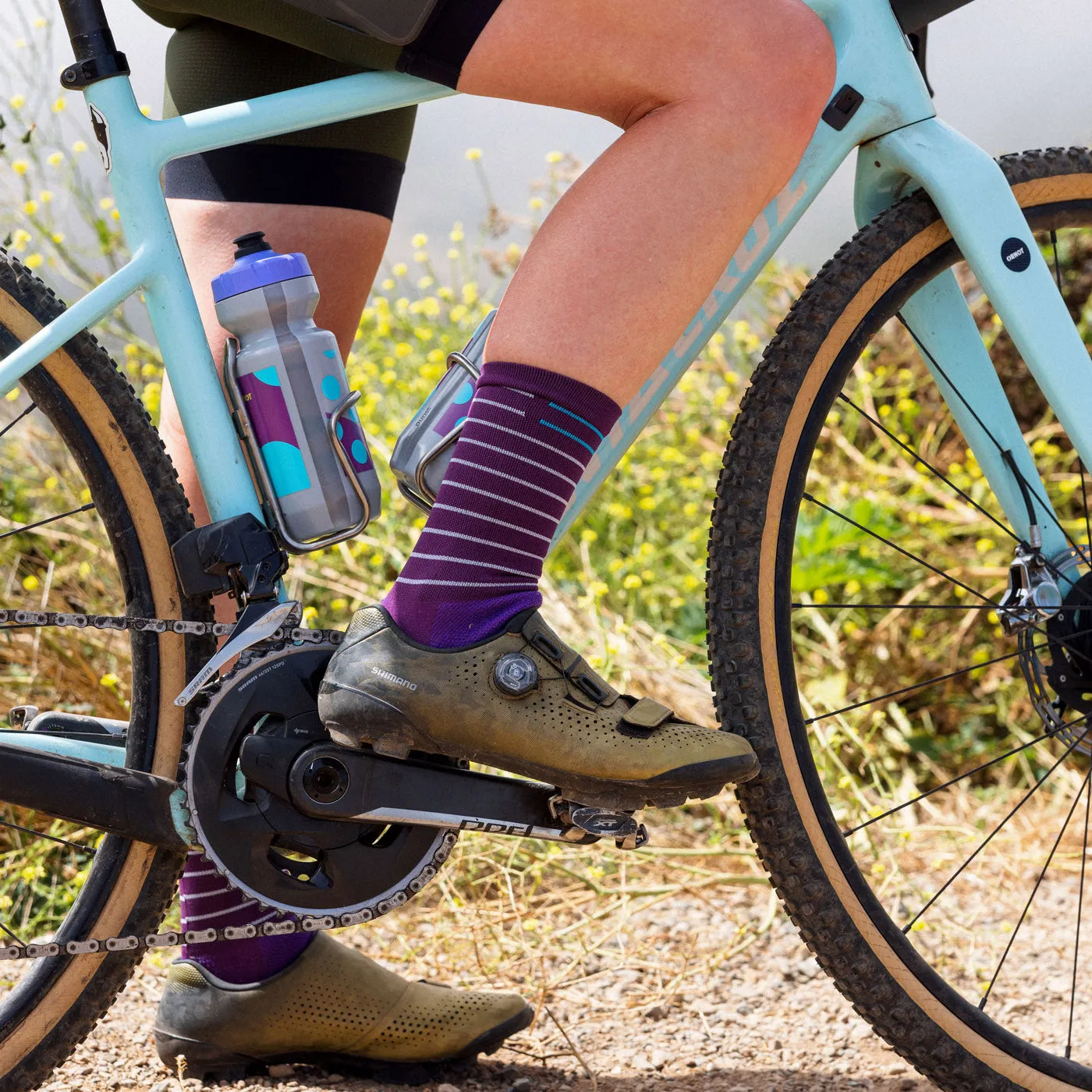 Line Sock Purple (Limited Sizes)