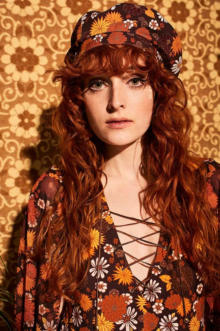 Lucy In The Sky Brown Floral Body