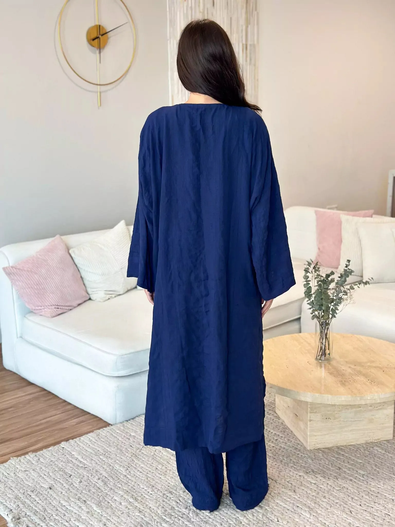 Moody Blue Co Ord Set