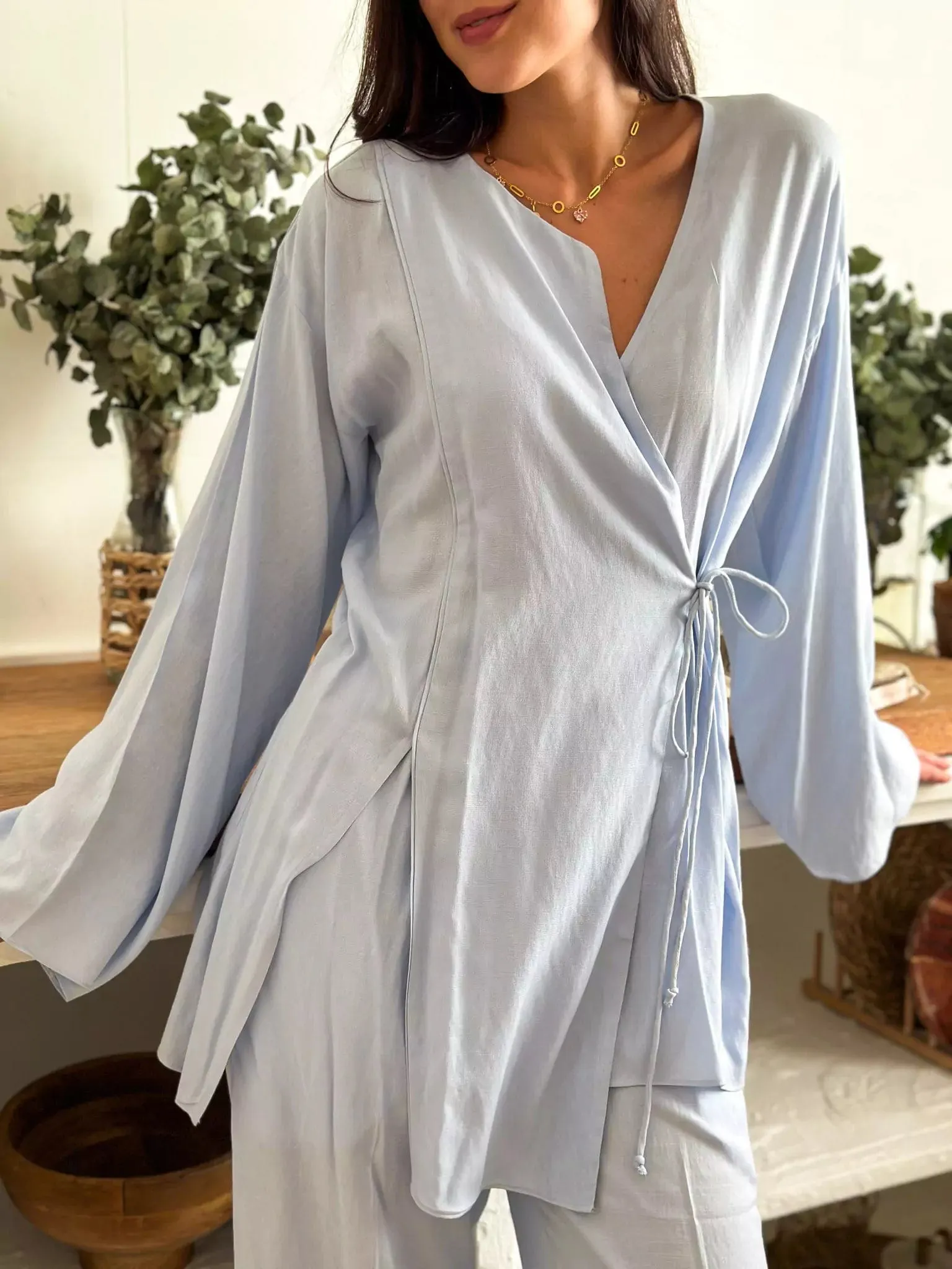 Mystic Blue Co Ord Set