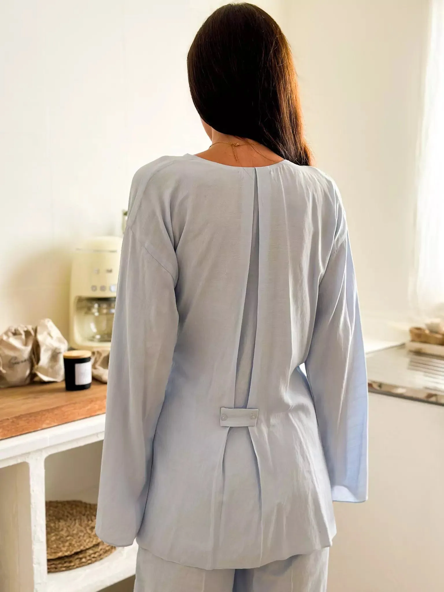 Mystic Blue Co Ord Set