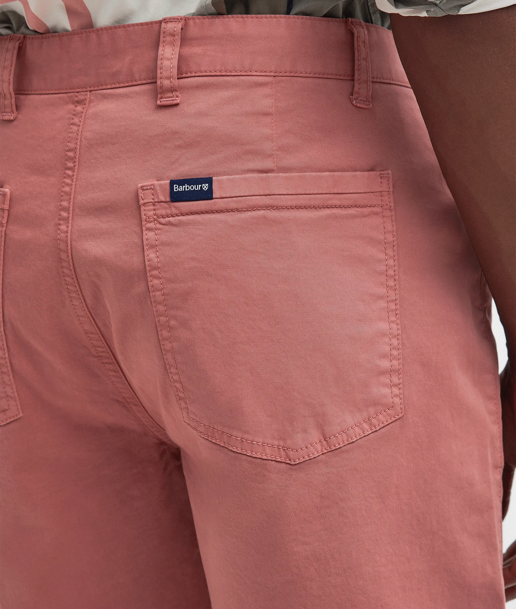 Overdyed Twill Short - Pink