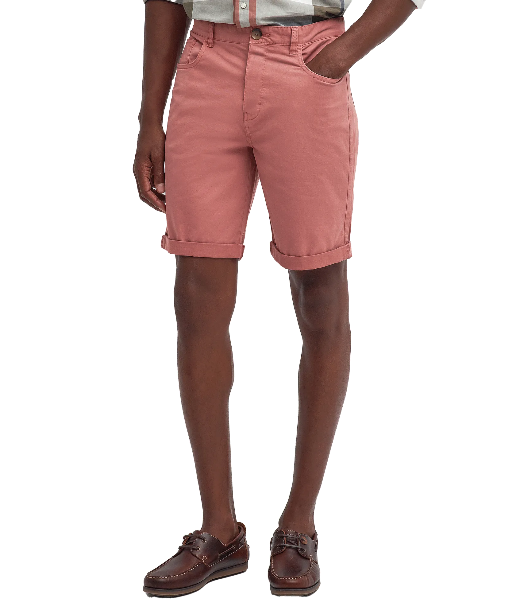 Overdyed Twill Short - Pink