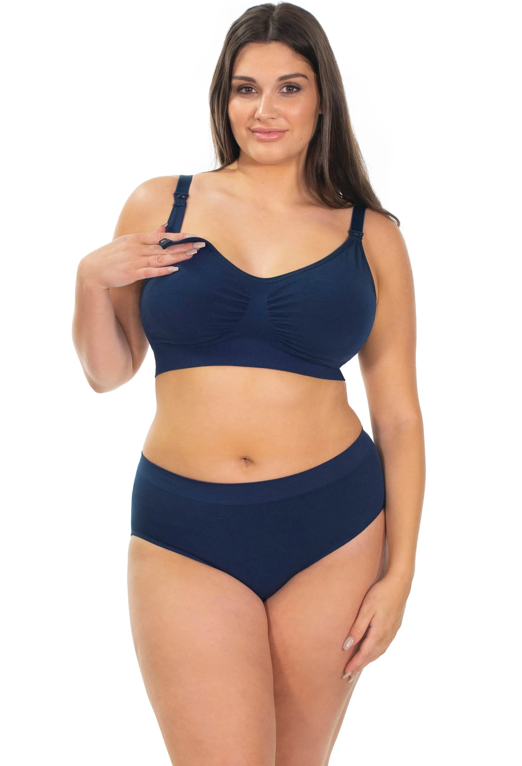 Padded Soft Cup Bamboo Nursing Bra