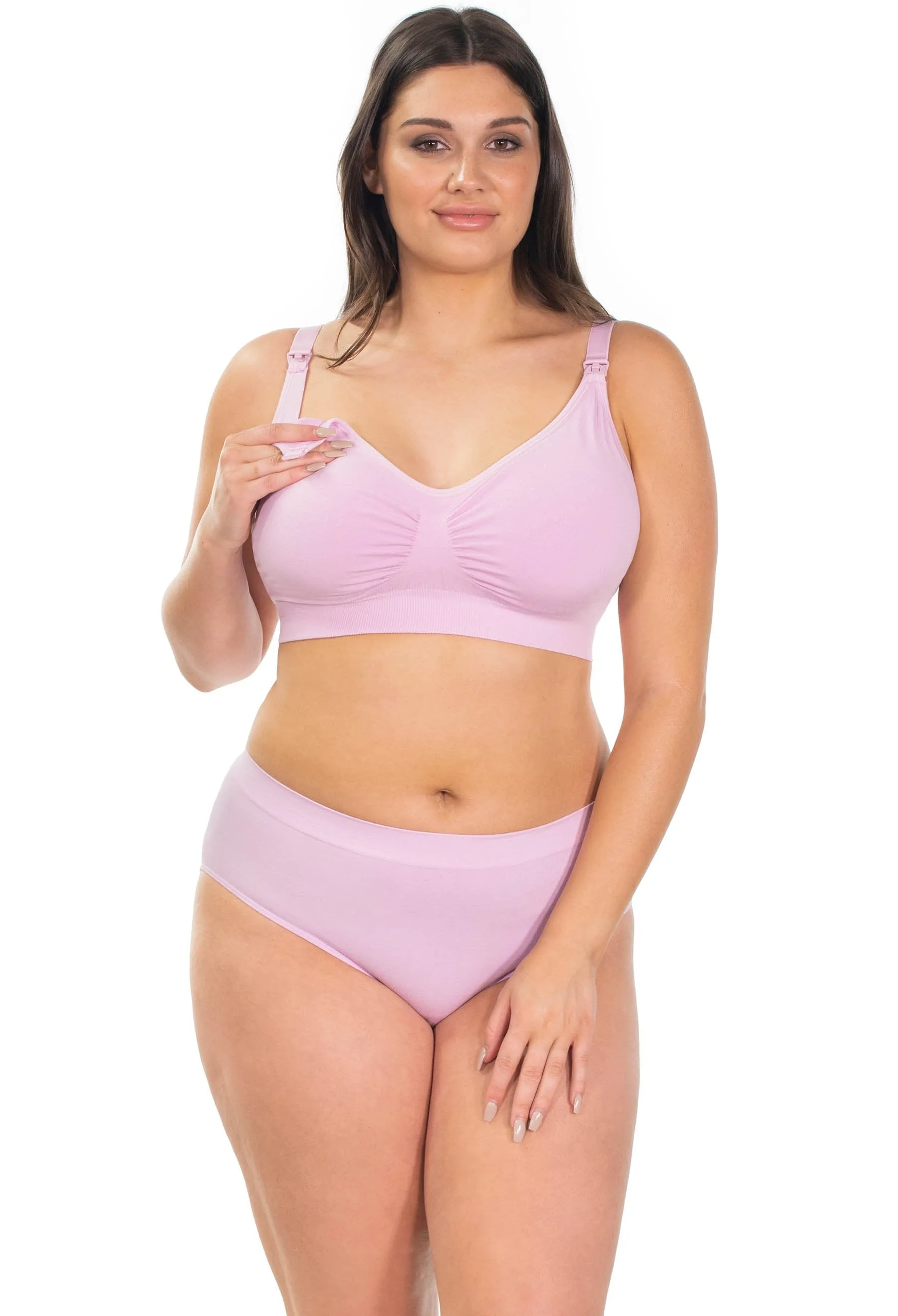 Padded Soft Cup Bamboo Nursing Bra