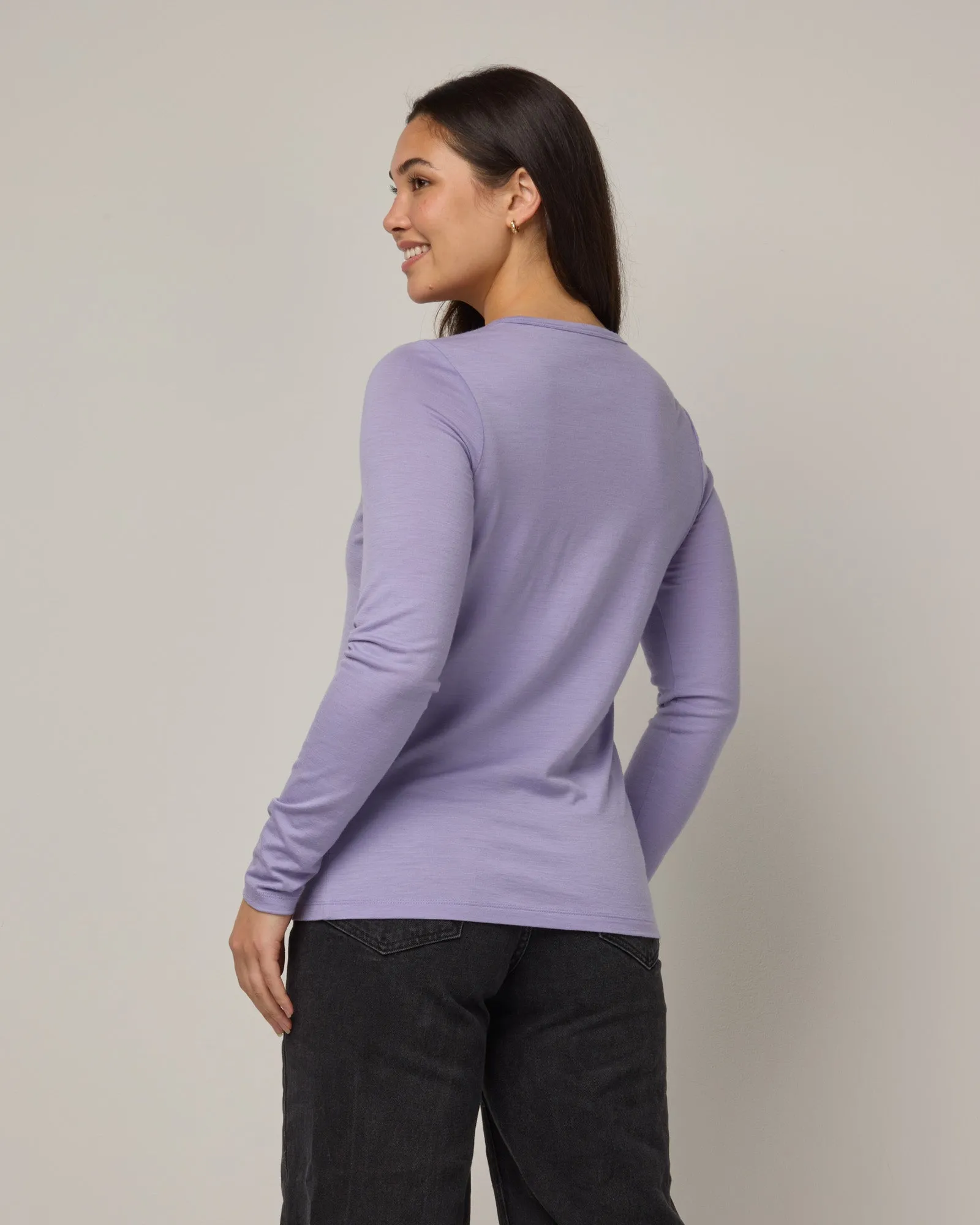 Sloan 100% Wool Crew Neck Tee