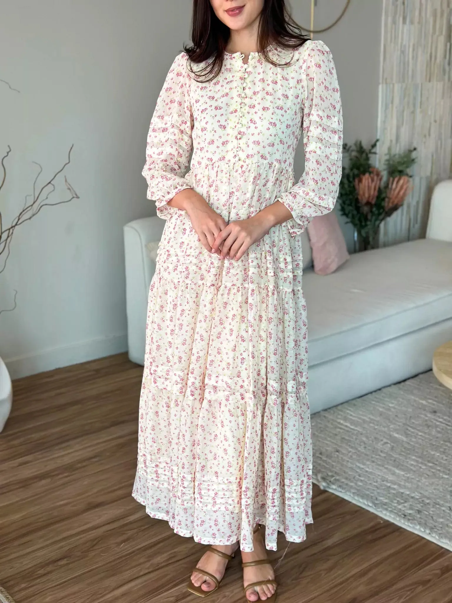 Susen Long Floral Dress