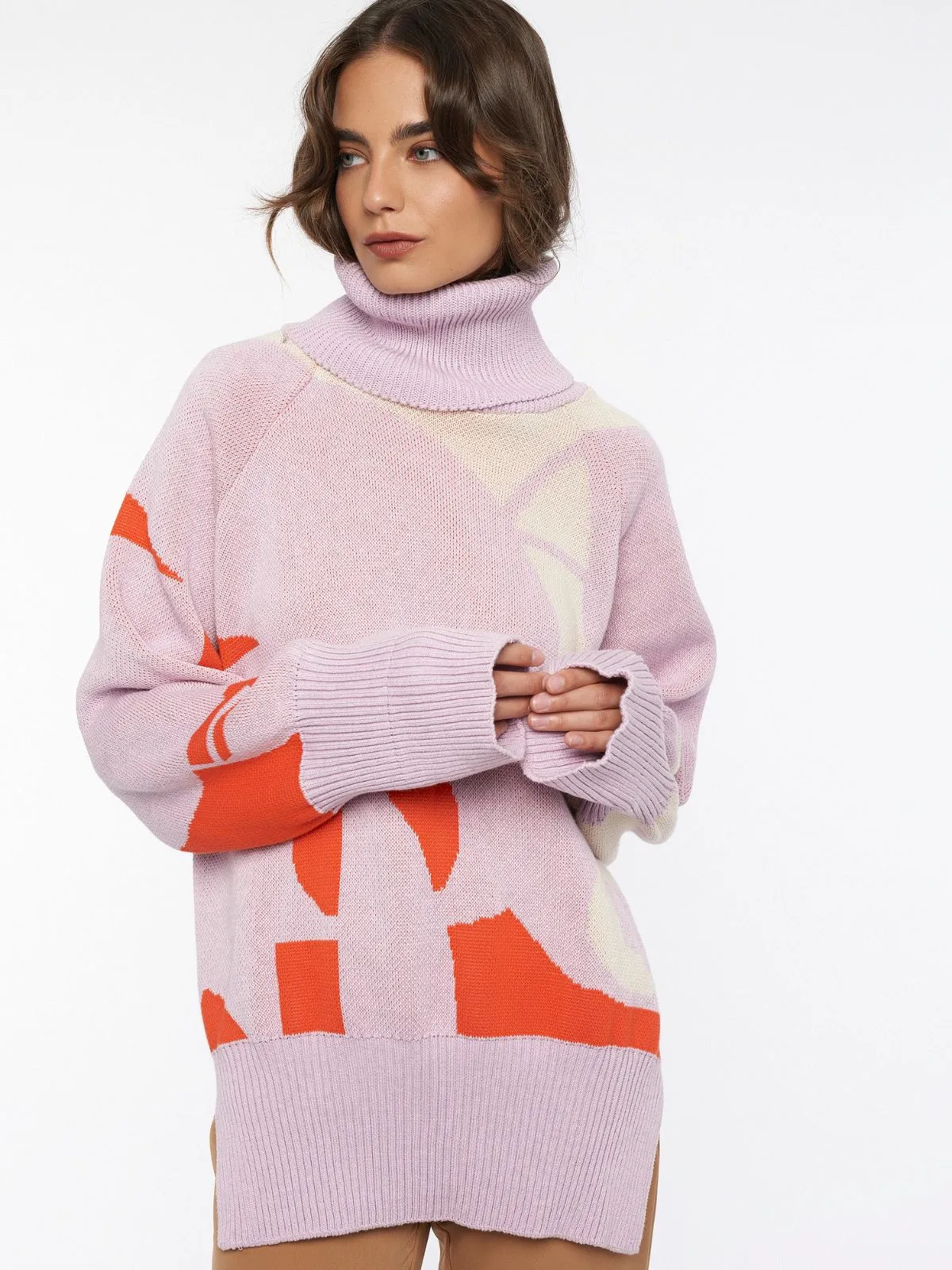 TEN knit sweater - rose