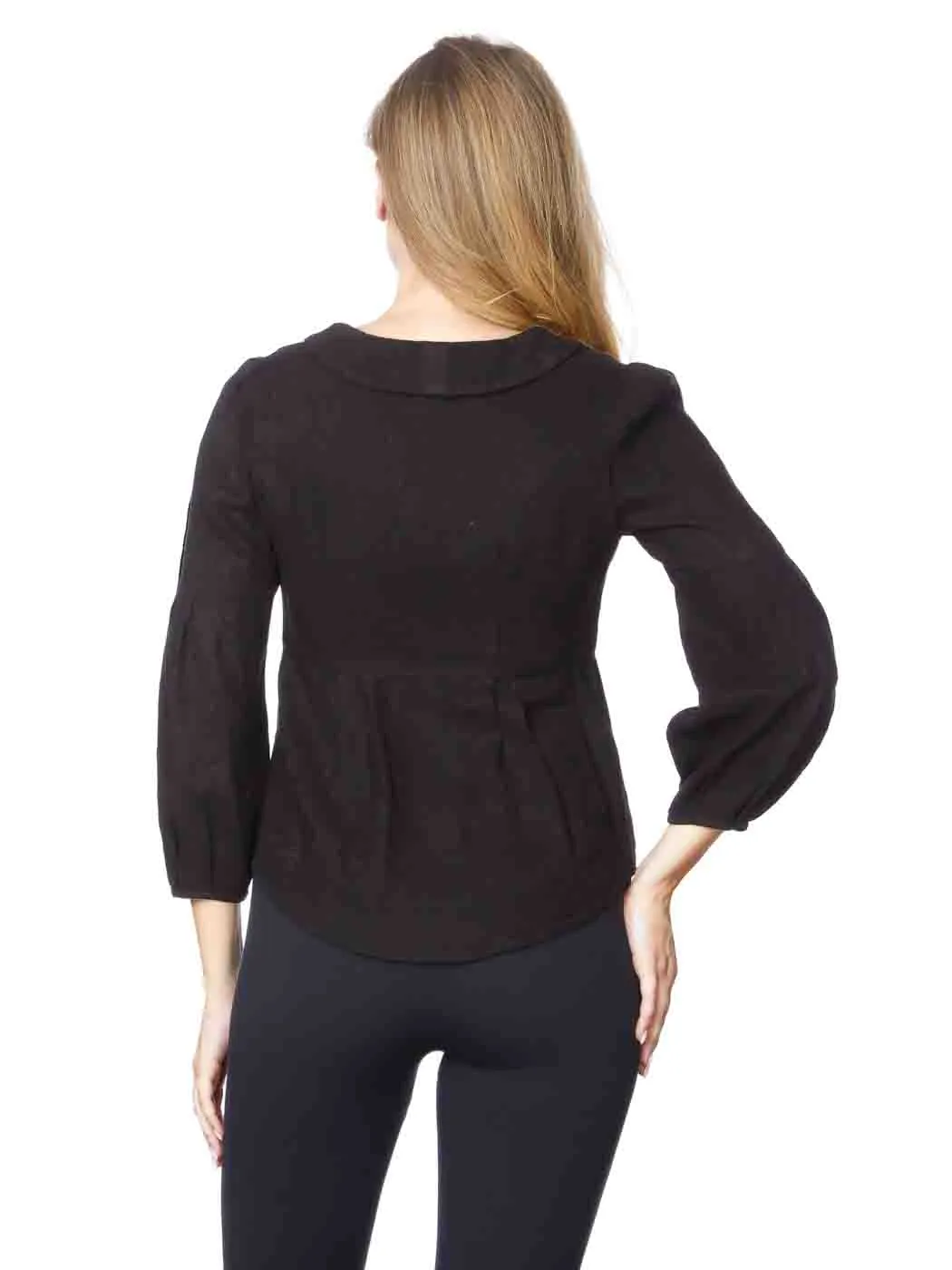 Tianello  TENCEL™ "VINE" Jacquard "Yeva"  Blouse