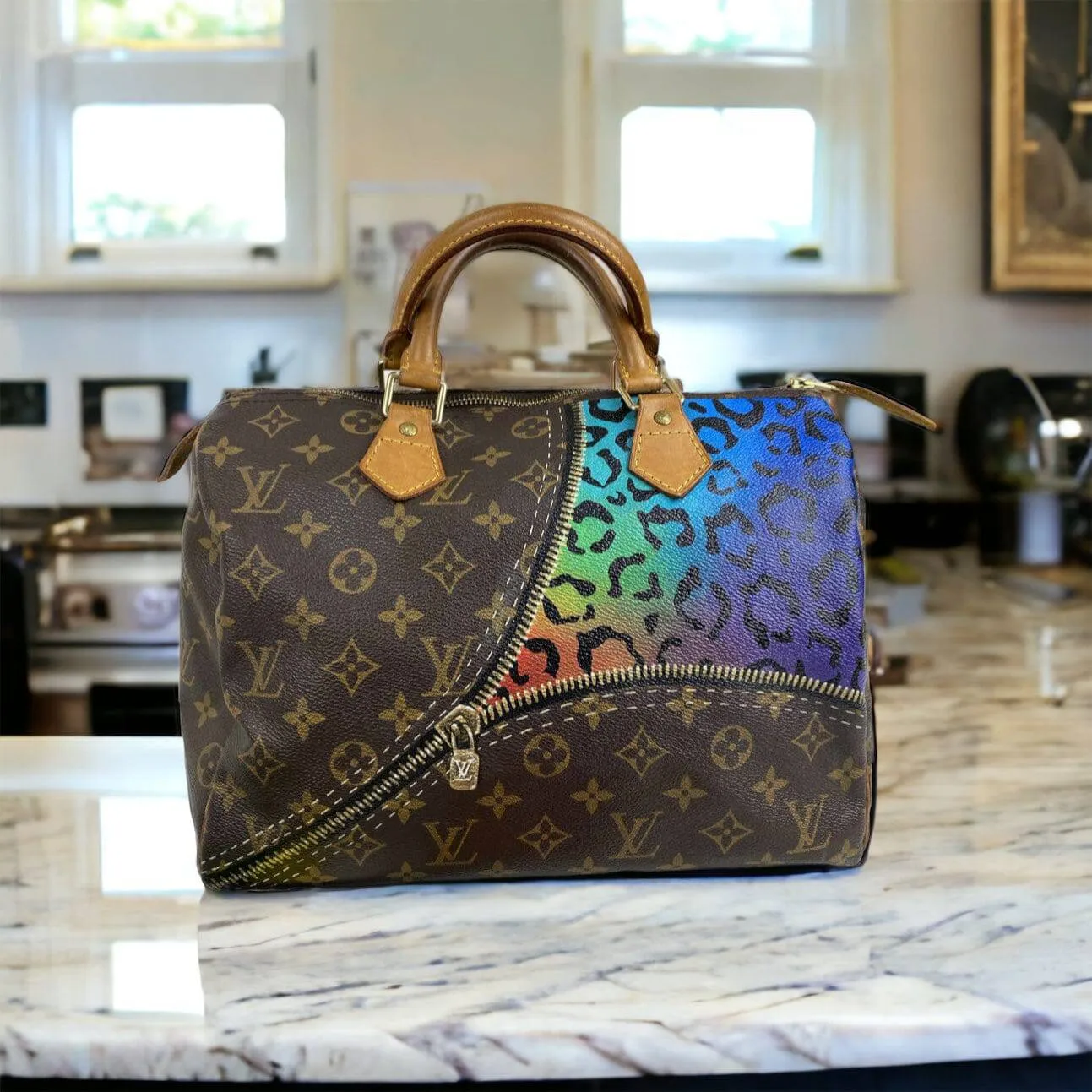 Unzipped Multi Color Cheetah
