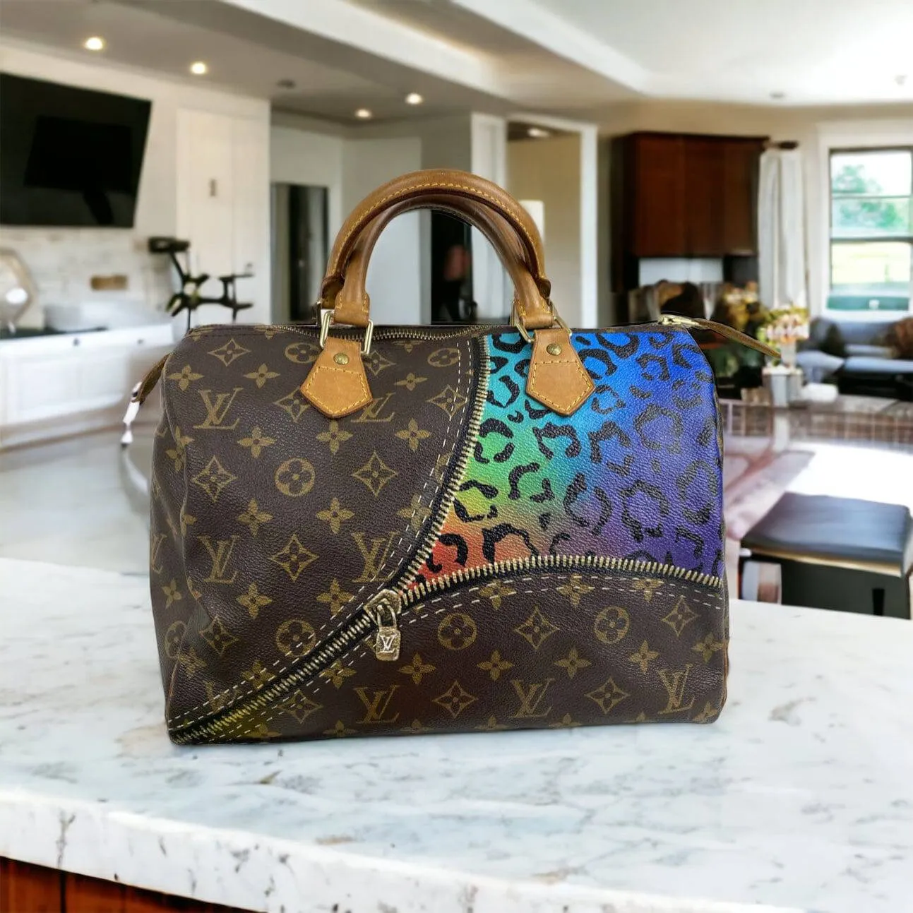 Unzipped Multi Color Cheetah